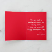 Valentijnsdag Safari voor kinderen Kaart (Binnen)