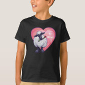 Valentijnsdag schapen t-shirt (Voorkant)