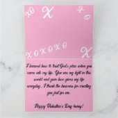 Valentijnsdag schat kaart (Binnen)