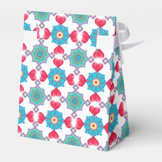 Valentijnsdag Schattig Bedankdoosjes (Achterkant)