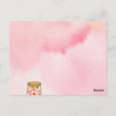 Valentijnsdag schattig Briefkaart (Achterkant)