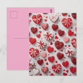 Valentijnsdag schattig briefpapier briefkaart (Voorkant / Achterkant)