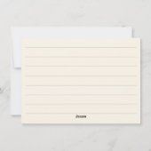  Valentijnsdag schattig paar Feestdagenkaart (Achterkant)