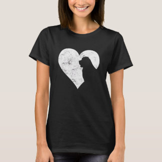 Valentijnsdag Schattige Newfoundland Hondenliefheb T-shirt