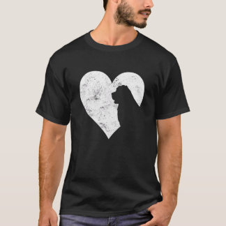 Valentijnsdag Schattige Newfoundlander Hond Liefhe T-shirt