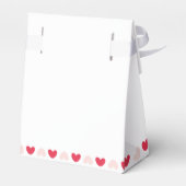 Valentijnsdag schattige piraat bedankdoosjes (Achterkant)