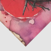 Valentijnsdag Schattige Voodoo Doll Decoupage Tissuepapier (Detail)