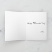 Valentijnsdag Schattigee Witte Hond met Rood Hart Feestdagen Kaart (Binnen)