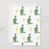 Valentijnsdag Schildpad Leraar Valentijn Feestdagenkaart (Achterkant)