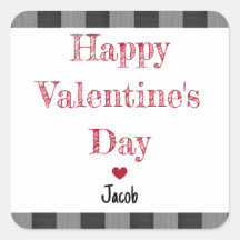 Valentijnsdag School Treat Bag Favor