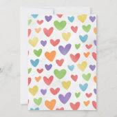 Valentijnsdag Schoolbuschauffeur Cadeau Kaarthoude Bedankkaart (Achterkant)