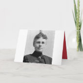 Valentijnsdag Secret Admirer Vintage Feestdagen Kaart (Achterkant)