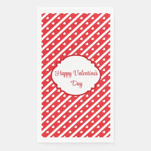 Valentijnsdag  servet (Voorkant)