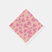 Valentijnsdag servetten (Hoek)