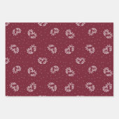 Valentijnsdag set van drie inpakpapier. inpakpapier vel (Voorkant 2)