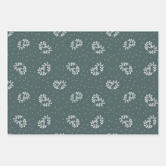 Valentijnsdag set van drie inpakpapier. inpakpapier vel (Voorkant)