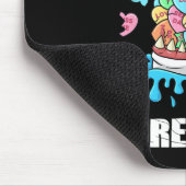 Valentijnsdag Shark Heart Breaker Fun Boys Kinder Muismat (Hoek)