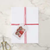 Valentijnsdag Shih Tzu honden Cadeaulabel (Met Touw)