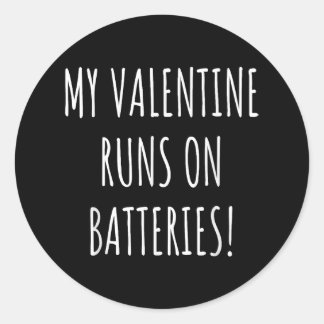 Valentijnsdag Shirt - Valentijnse vrouwen Heart Gi Ronde Sticker