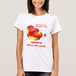 Valentijnsdag Shirt voor koppels.