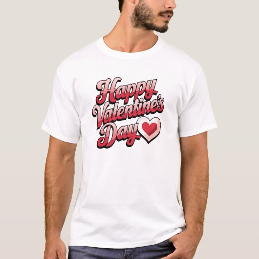 Valentijnsdag Shirten T-shirt (Voorkant)