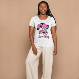 Valentijnsdag Shirten voor Vrouwen Hart Gedrukt Tri-Blend Shirt