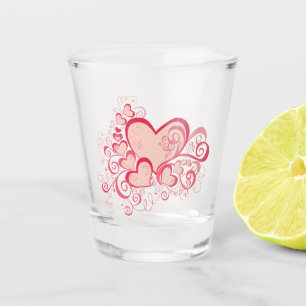 Valentijnsdag Shot Glass Glas