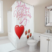 Valentijnsdag Shower Curtain Douchegordijn (In situ)