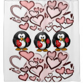 Valentijnsdag Shower Curtain Douchegordijn (Voorkant)