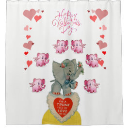 Valentijnsdag Shower-gordijn Douchegordijn