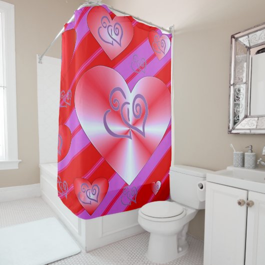 Valentijnsdag Shower-gordijn Douchegordijn (In situ)