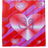 Valentijnsdag Shower-gordijn Douchegordijn (Voorkant)