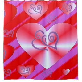 Valentijnsdag Shower-gordijn Douchegordijn