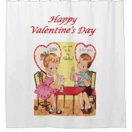 Valentijnsdag Shower-gordijn Douchegordijn