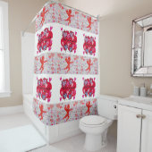 Valentijnsdag Shower-gordijn Douchegordijn (In situ)