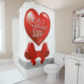Valentijnsdag Shower-gordijn Douchegordijn (In situ)