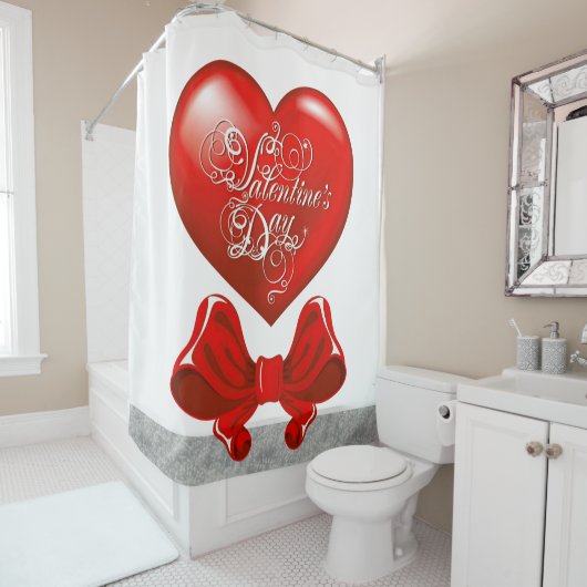 Valentijnsdag Shower-gordijn Douchegordijn (In situ)