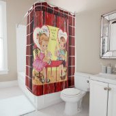 Valentijnsdag Shower-gordijn Douchegordijn (In situ)
