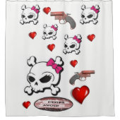 Valentijnsdag Shower-gordijn Douchegordijn (Voorkant)