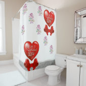 Valentijnsdag Shower-gordijn Douchegordijn (In situ)