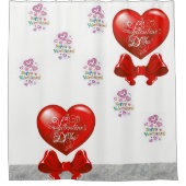 Valentijnsdag Shower-gordijn Douchegordijn (Voorkant)