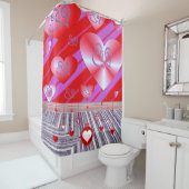 Valentijnsdag Shower-gordijn Douchegordijn (In situ)