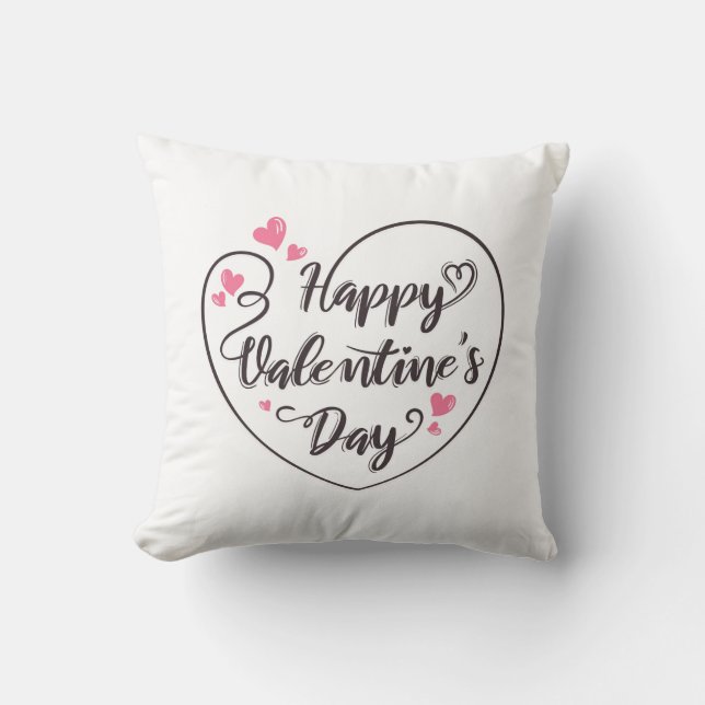 Valentijnsdag Sierkussen (Voorkant)