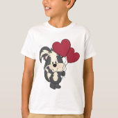 Valentijnsdag Skunk t-shirt (Voorkant)