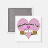 Valentijnsdag slakken magneet (Voorkant / Achterkant)