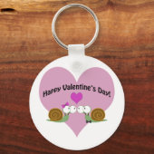 Valentijnsdag slakken sleutelhanger (Voorkant)