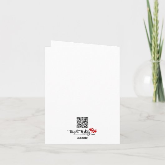 Valentijnsdag sleutel tot mijn hart roze kaart (Achterkant)