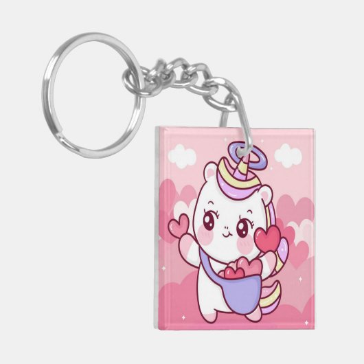 Valentijnsdag Sleutelhanger (Voorkant Links)