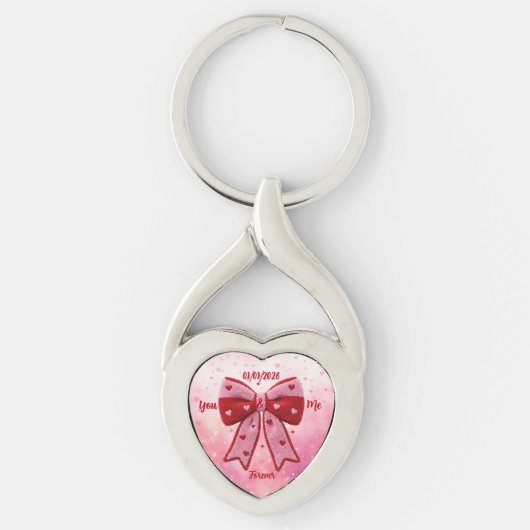 Valentijnsdag Sleutelhanger (Voorkant)