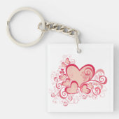 Valentijnsdag Sleutelhanger (Voorkant)